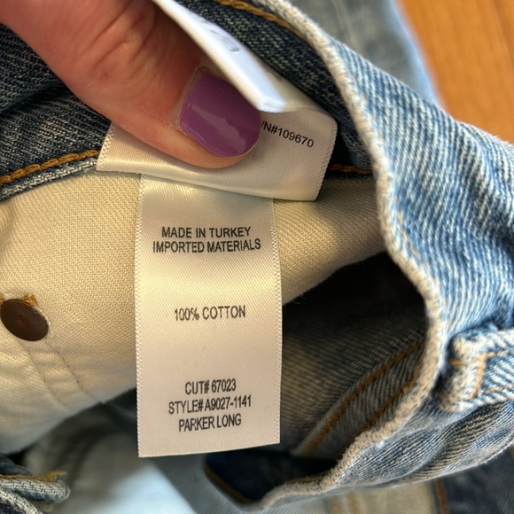 AGOLDE PARKER LONG WITH CUFF HEATWAVE 27 - Picture 8 of 8